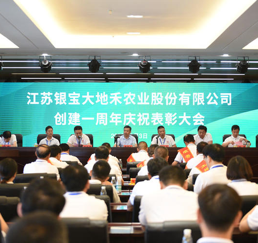 奋力开创新时代中国特色连锁农业新天地 --银宝大地禾公司举行创建一周年庆祝表彰大会